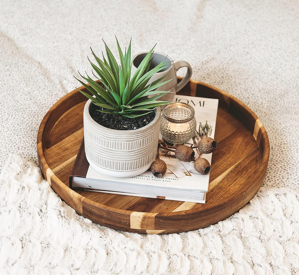 Farmhouse Faux Plant — 8" - View 8