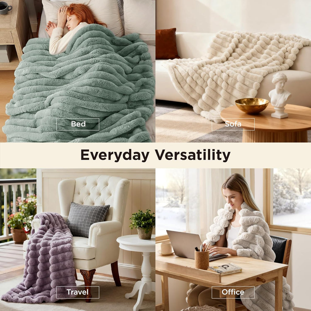 Luxe Fabric Throw Pillow — 50" - View 4