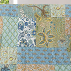 Boho Blue Throw Pillow — 78" - View 4