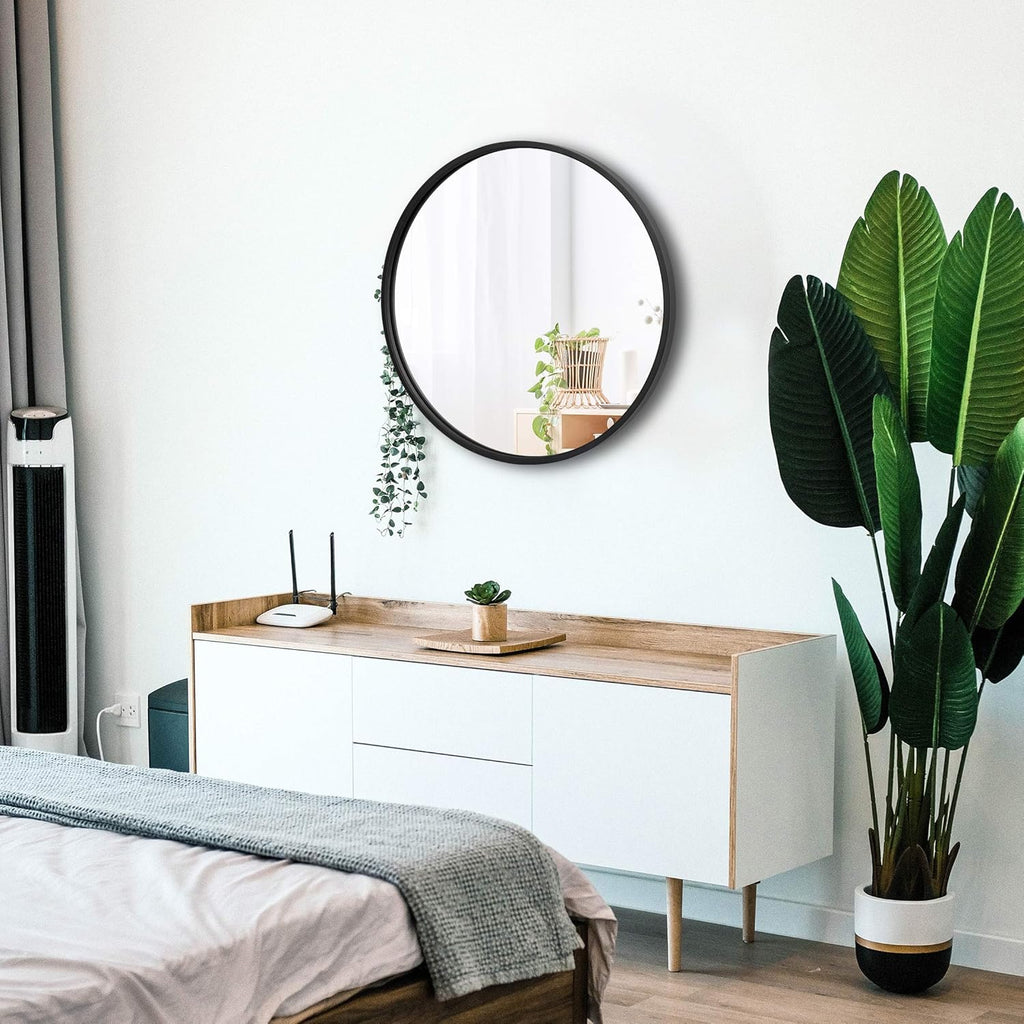 Metal Round Mirror — 18" - View 2