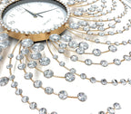 Battery Operated Luxe Glass Wall Clock - View 3