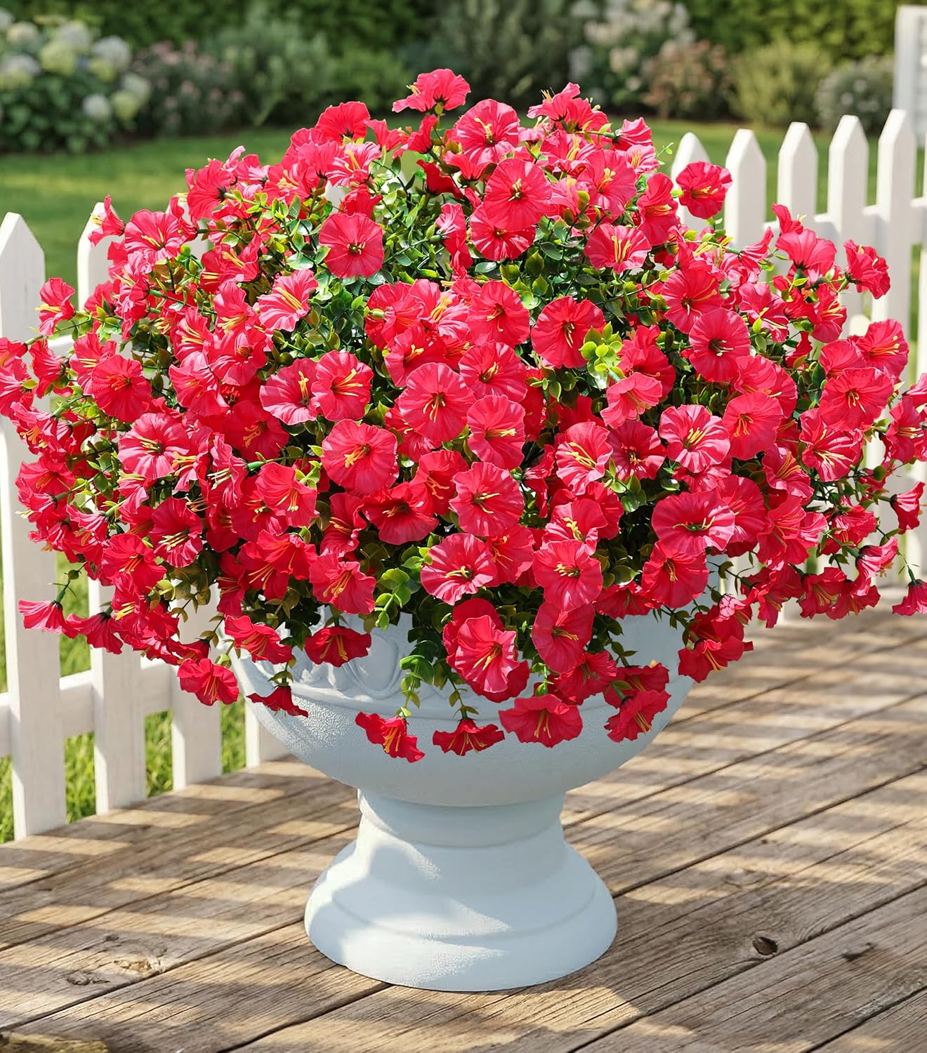 Orange Artificial Flowers — Hot Pink