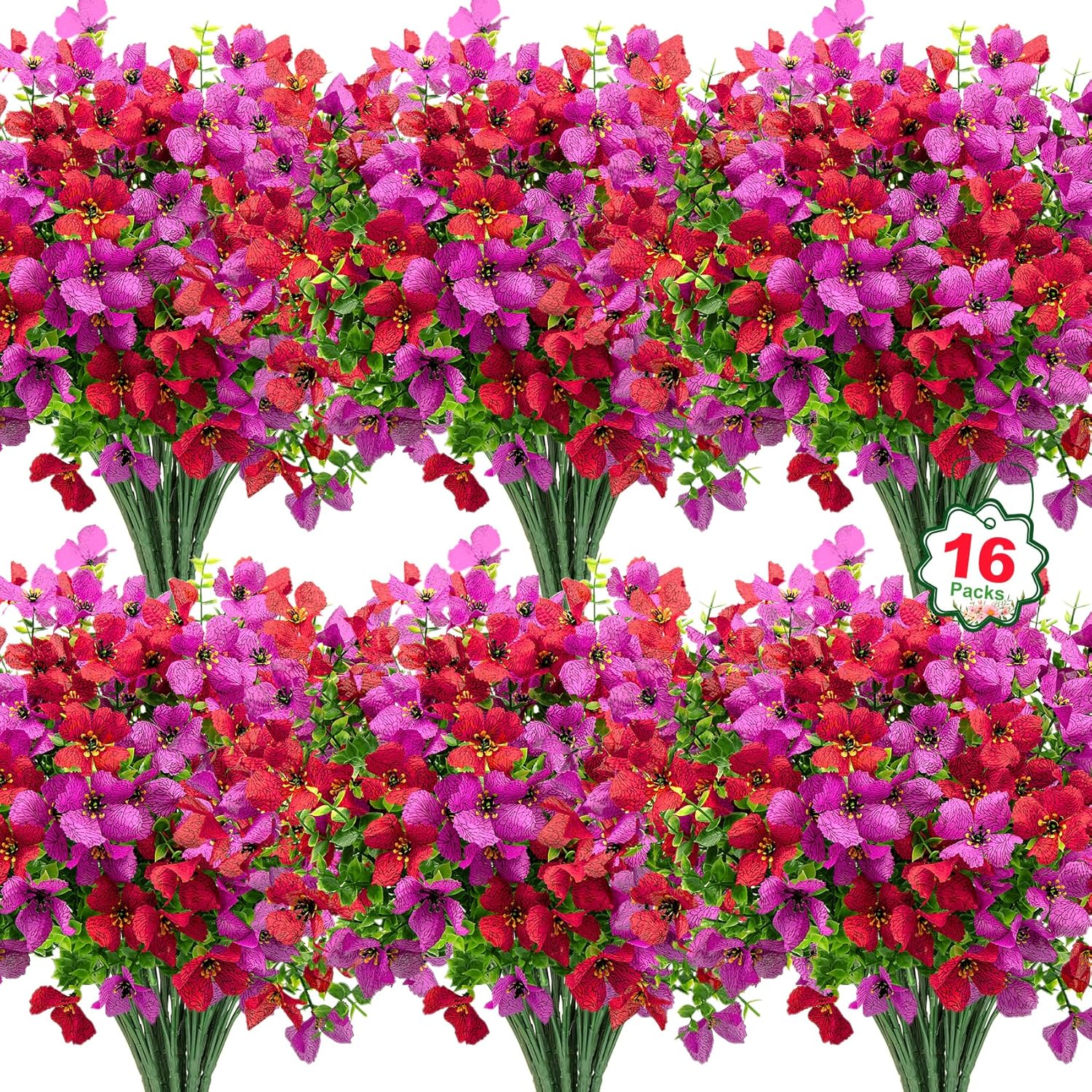 Blue Artificial Flowers — 16