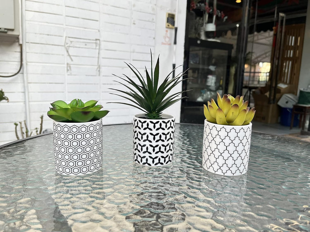 Ceramic Faux Plant — 3" - View 6