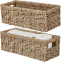 Beige Storage Basket — Sea Grass