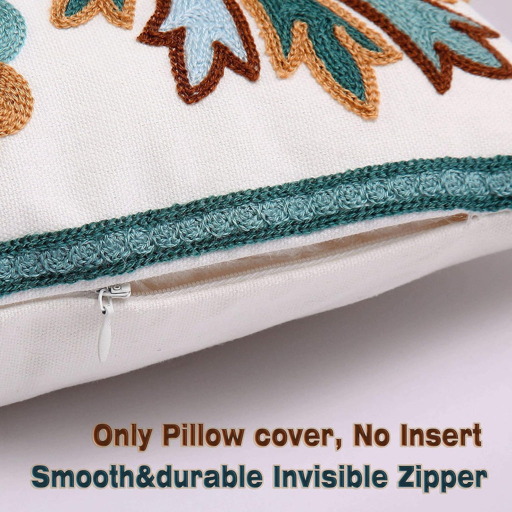 Boho Fabric Pillow Cover — 18" - View 4