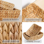 Boho Rattan Woven Basket - View 4