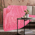 Black Throw Pillow — 50" — Leopard Print-1