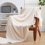 Beige Throw Pillow — 50"