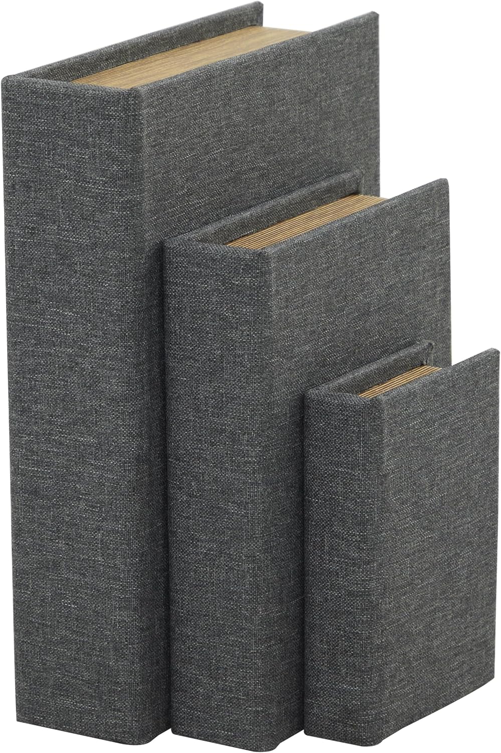 Linen Brown Home Decor — 12" — Light Gray