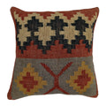 Handwoven Boho Fabric Pillow Cover