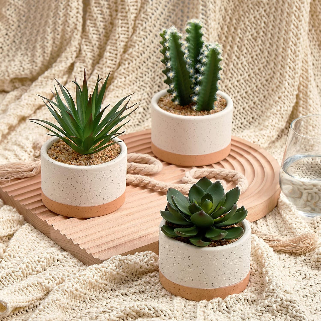 Black Artificial Plant — Set of 3 - View 2