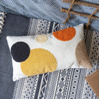 Tufted Boho Fabric Throw Pillow Cover — 20" - View 5