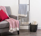 Farmhouse Blue Throw Pillow — 60" - View 5