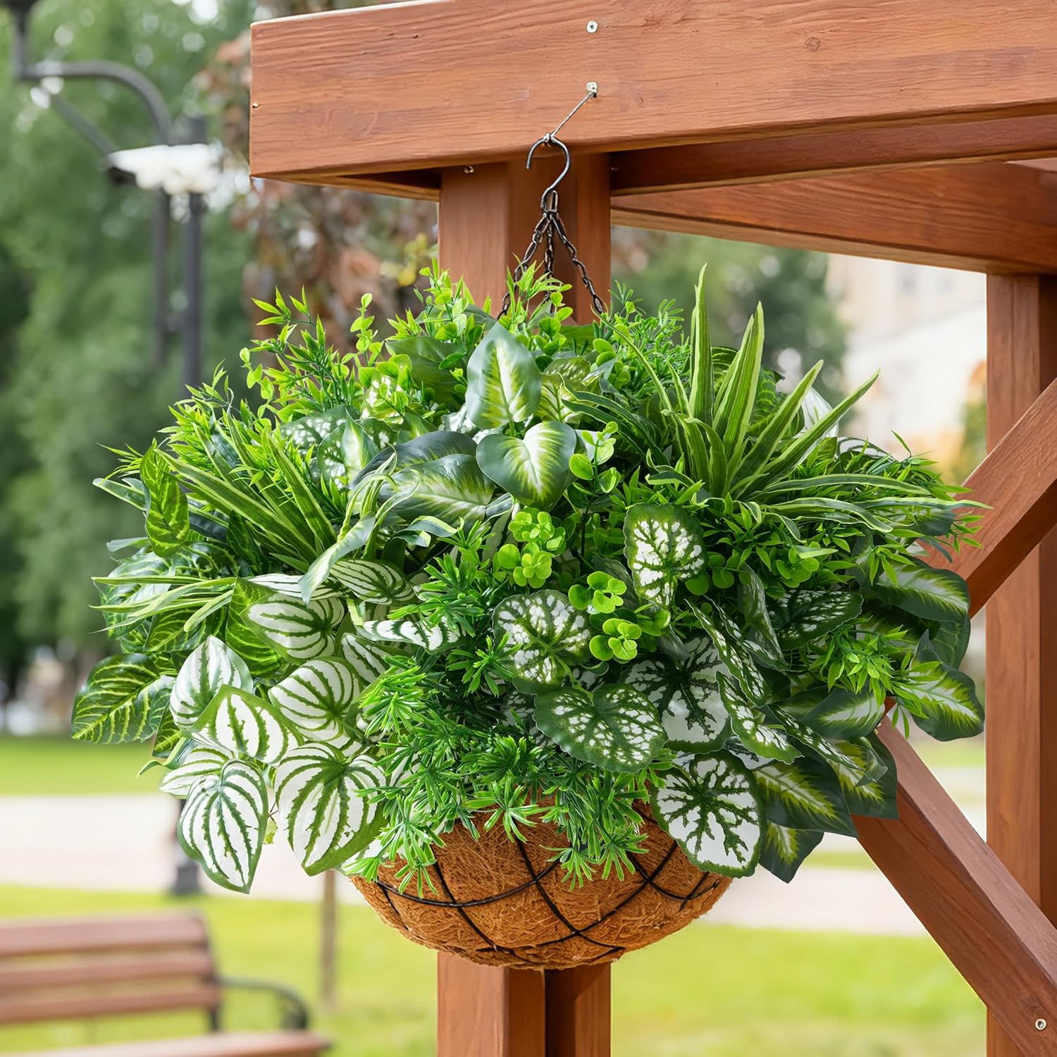 Green Faux Plant - View 5