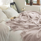 Beige Throw Pillow — 104" - View 2