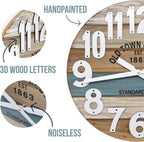 Blue Wall Clock — 18" - View 3