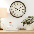 Black Wall Clock - View 2