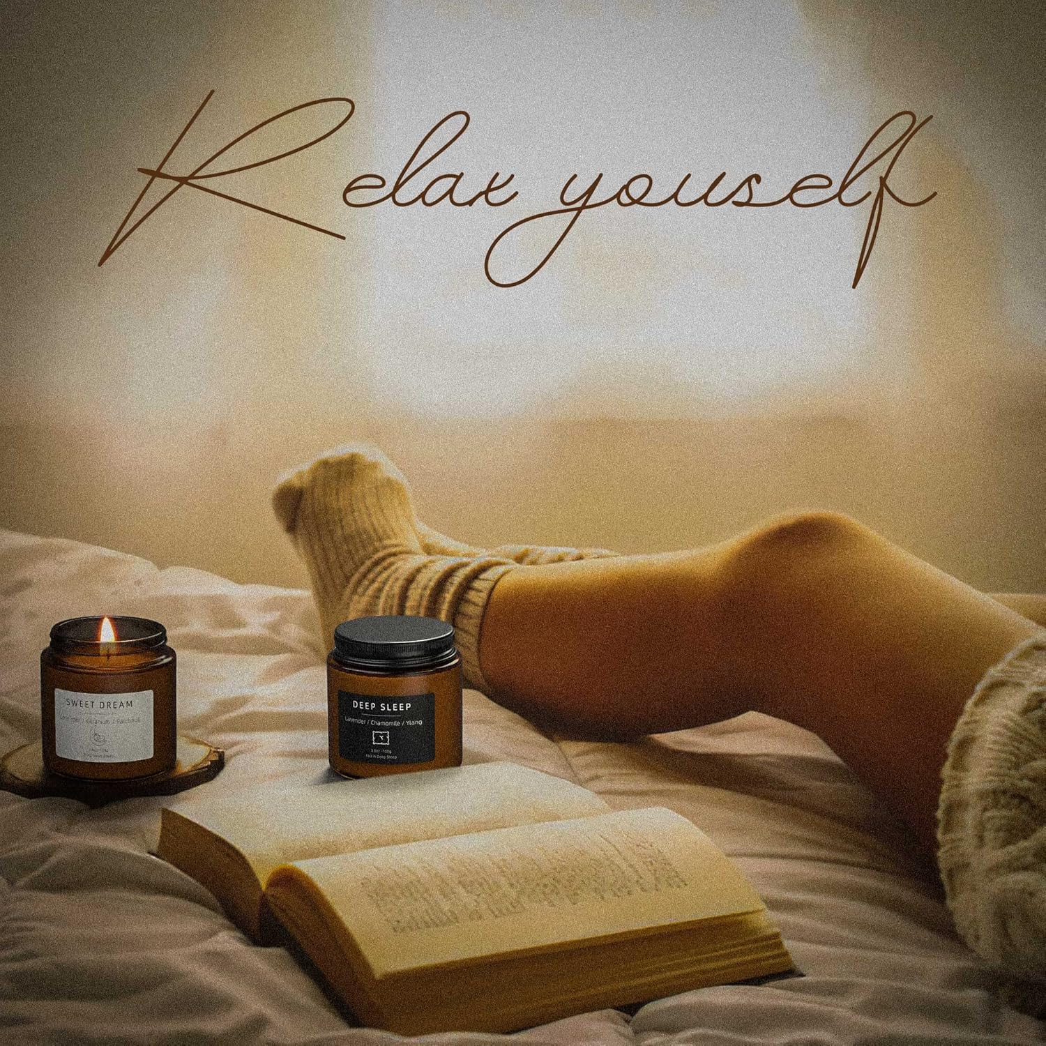 Black Scented Candle - View 4