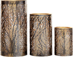 Luxe Metal Candle — 12" - View 12