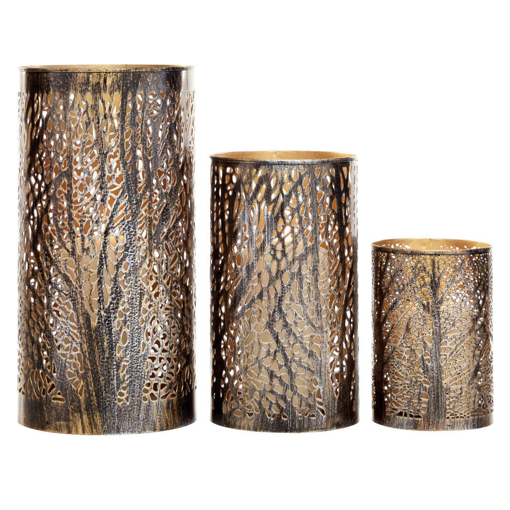 Luxe Metal Candle — 12"