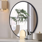Round Metal Wall Mirror — 24" - View 8