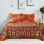 Boho Blue Throw Pillow Cover — 18" - View 6