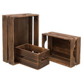 Farmhouse Brown Storage Basket — Dark Brown
