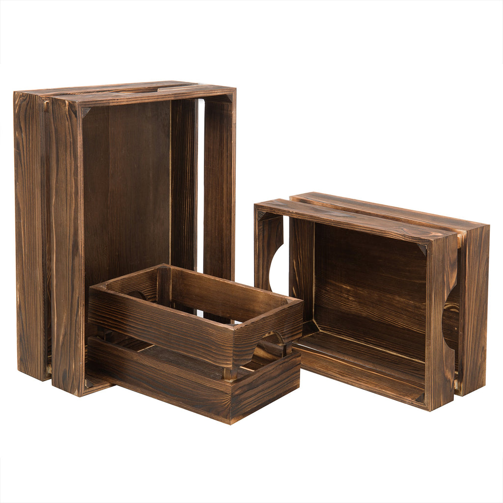 Farmhouse Brown Storage Basket
