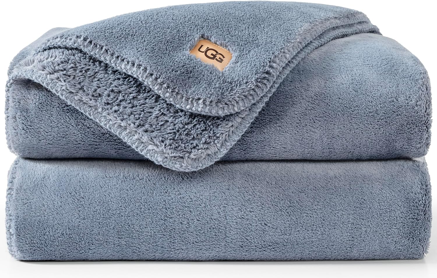 Luxe Blue Throw Pillow — Throw