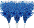 Black Artificial Flowers — Blue