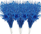 Black Artificial Flowers — Blue