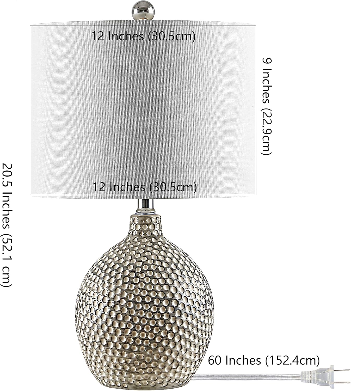 Modern Ceramic Table Lamp - View 3