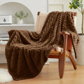 Beige Throw Pillow — 50" — Coffee