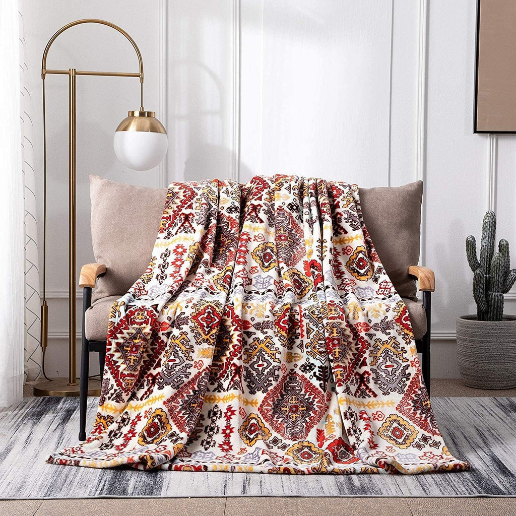 Boho Fabric Throw Pillow — 63" - View 8