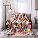 Boho Fabric Throw Pillow — 63" - View 8