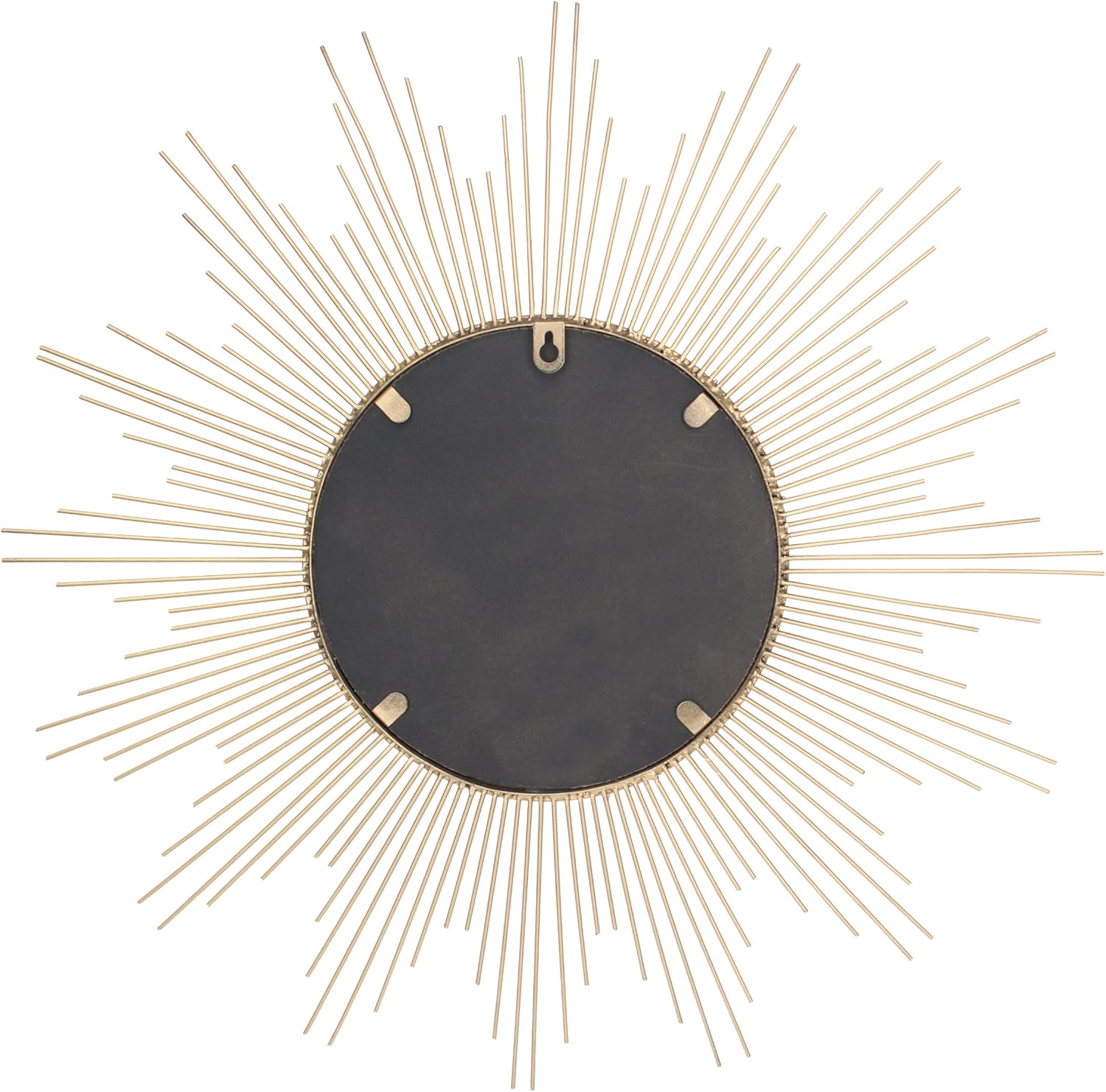 Round Luxe Metal Wall Mirror — 23" - View 5