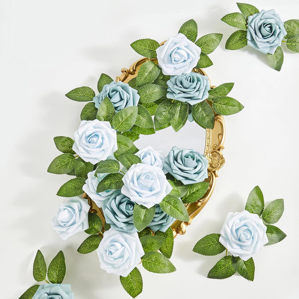 Beige Artificial Flowers - View 2