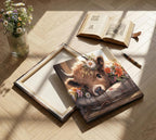 Farmhouse Fabric Canvas Wall Art — 12x12 - View 3