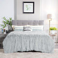 Luxe Black Throw Pillow — 2.8" — Grey