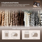 Luxe Beige Throw Pillow — 50" - View 9