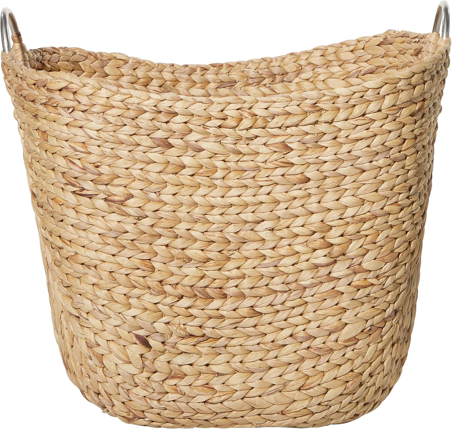 Boho Brown Woven Basket — 21" - View 10