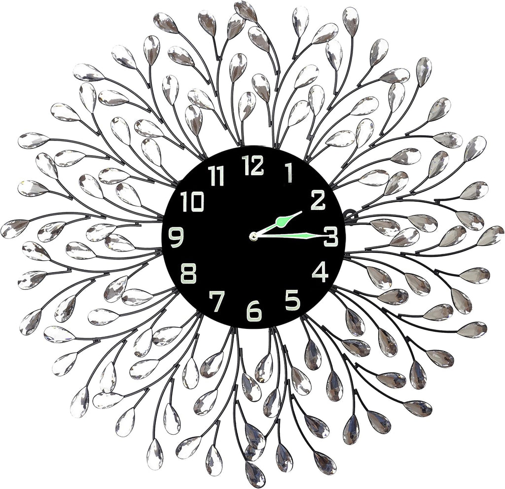 Luxe Black Wall Art — Black Dial/Number