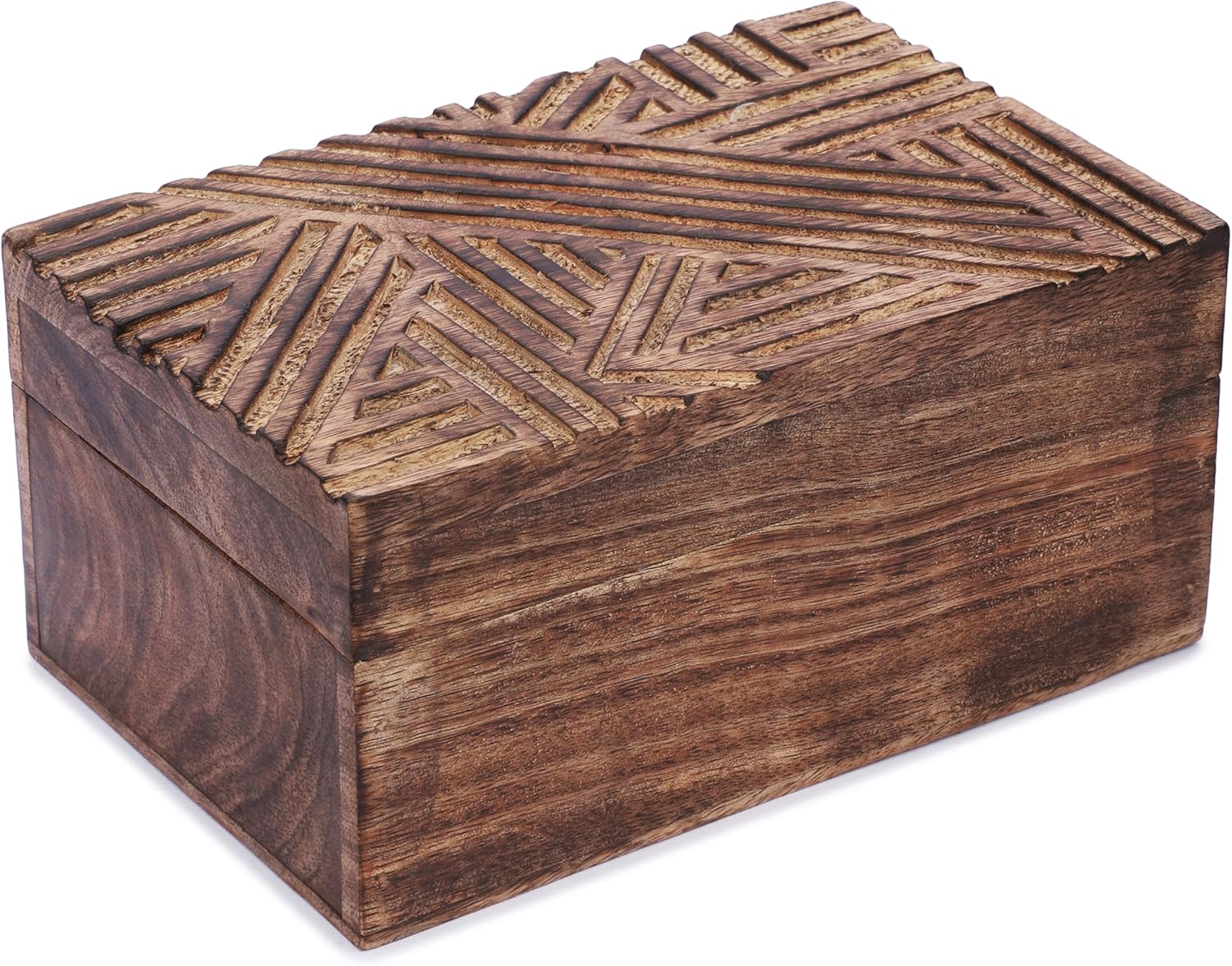 Handcrafted Brown Storage Basket — 6" — Brown