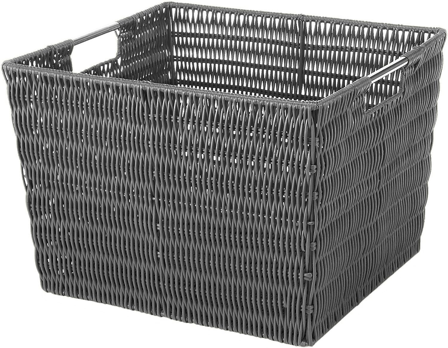 Black Basket — 13" — Gray