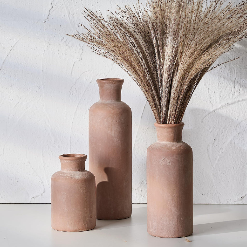 Farmhouse Orange Vase Set — 5"
