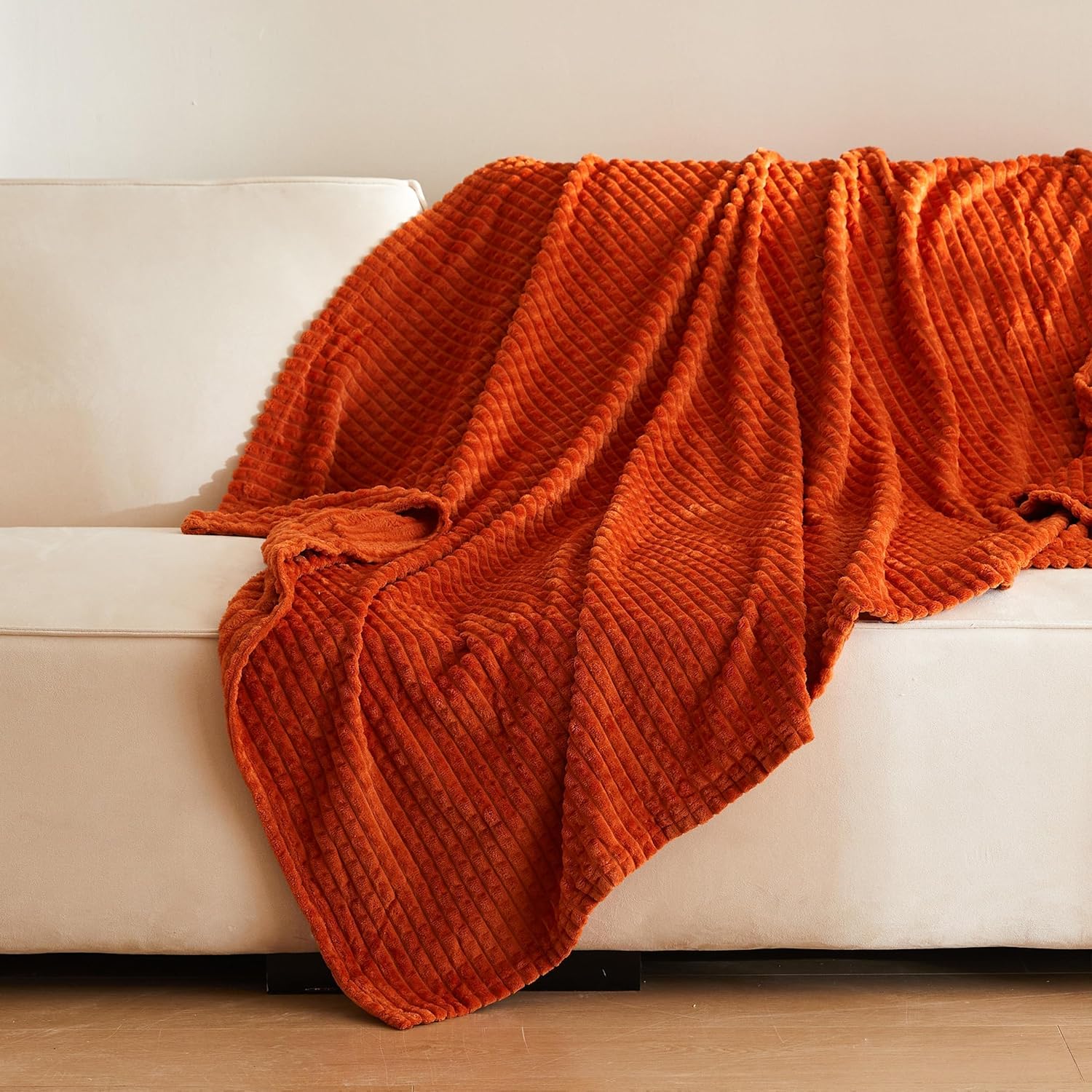 Beige Throw Pillow — 50" — 50" x 70"