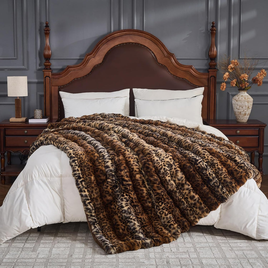 Beige Throw Pillow — 51" - View 4