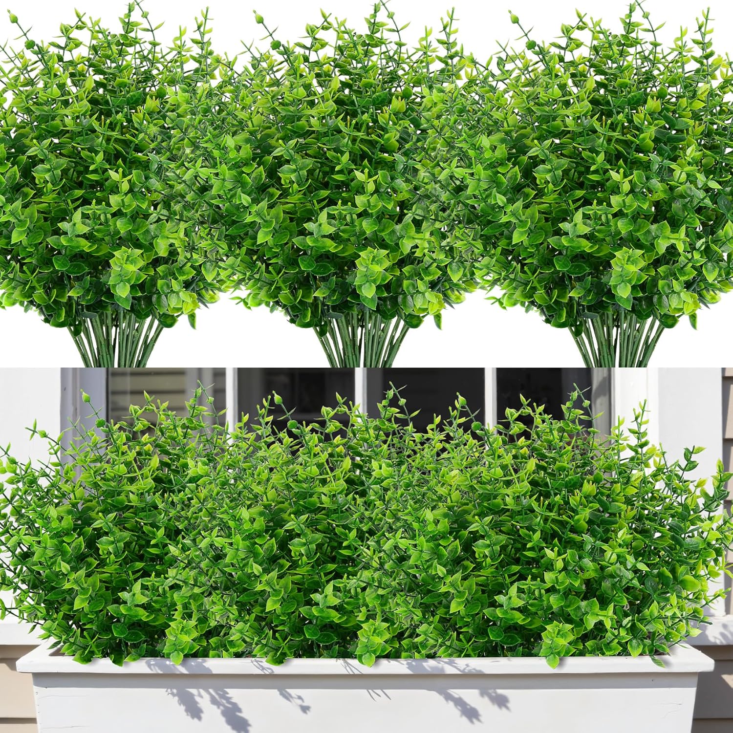 Farmhouse Wood Artificial Plant — 24 Bundles