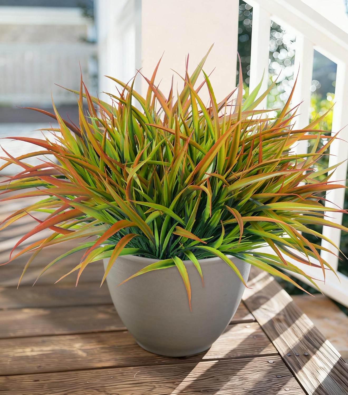 Green Artificial Plant — Yellow